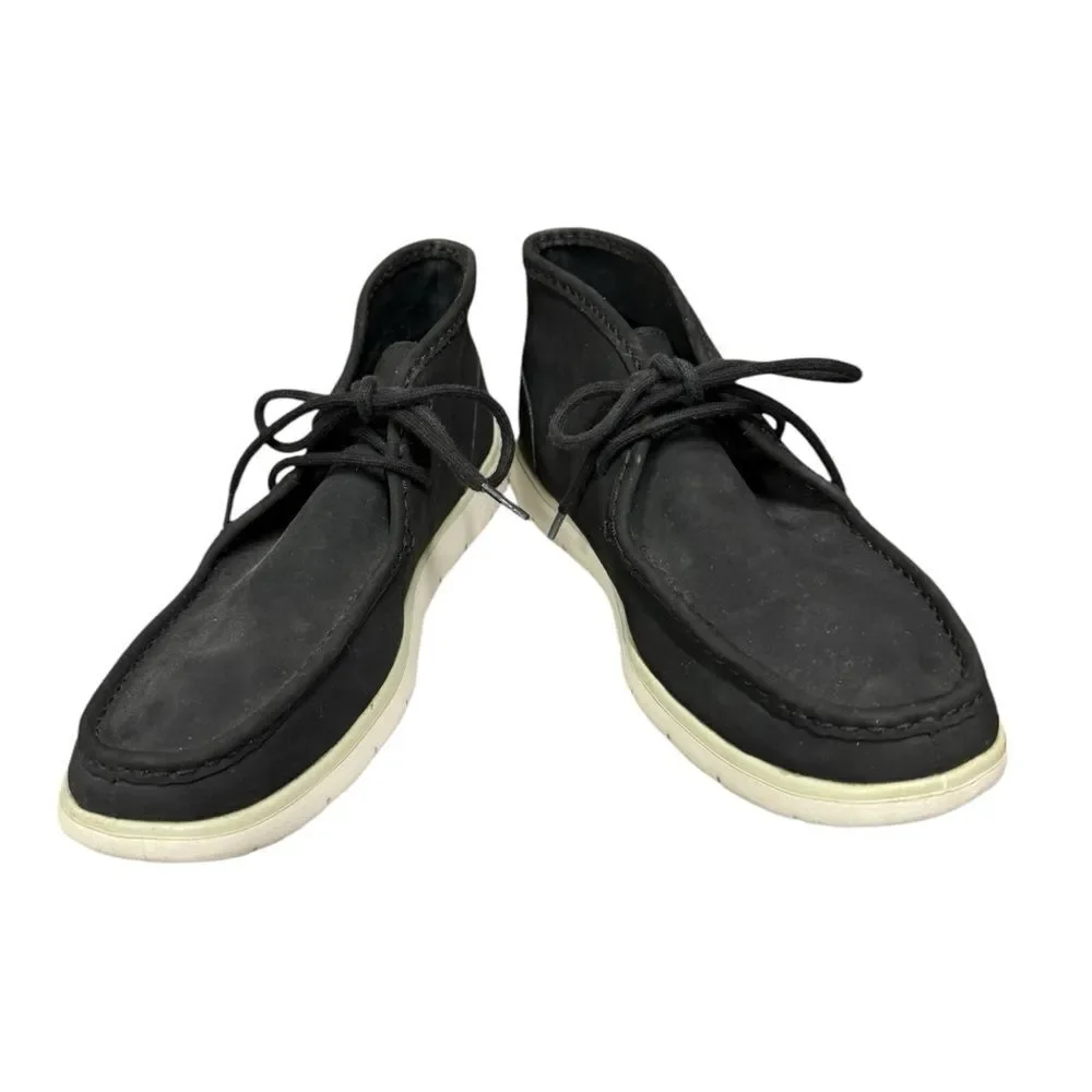 Ugg Men's Hendrickson Black Leather Chukka Boots 10